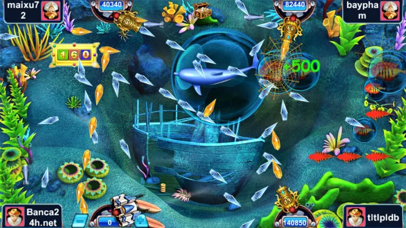 Experience winning easily when playing fish shooting game