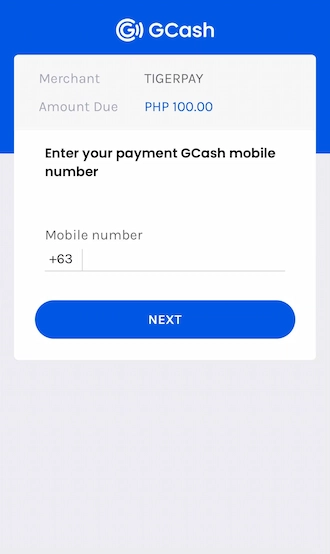 🔻Step 3: enter the mobile number registered with GCash.