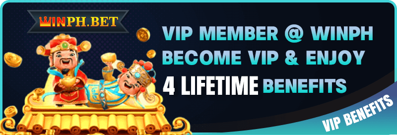 VIP MEMBER WINPH - BECOME VIP & ENJOY 4 LIFETIME BENEFITS